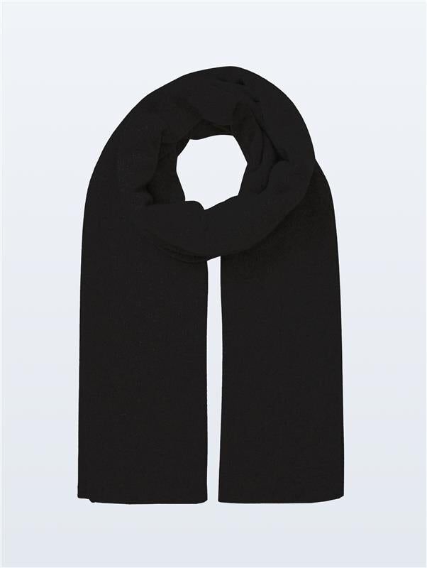 cashmere mini scarf black 2