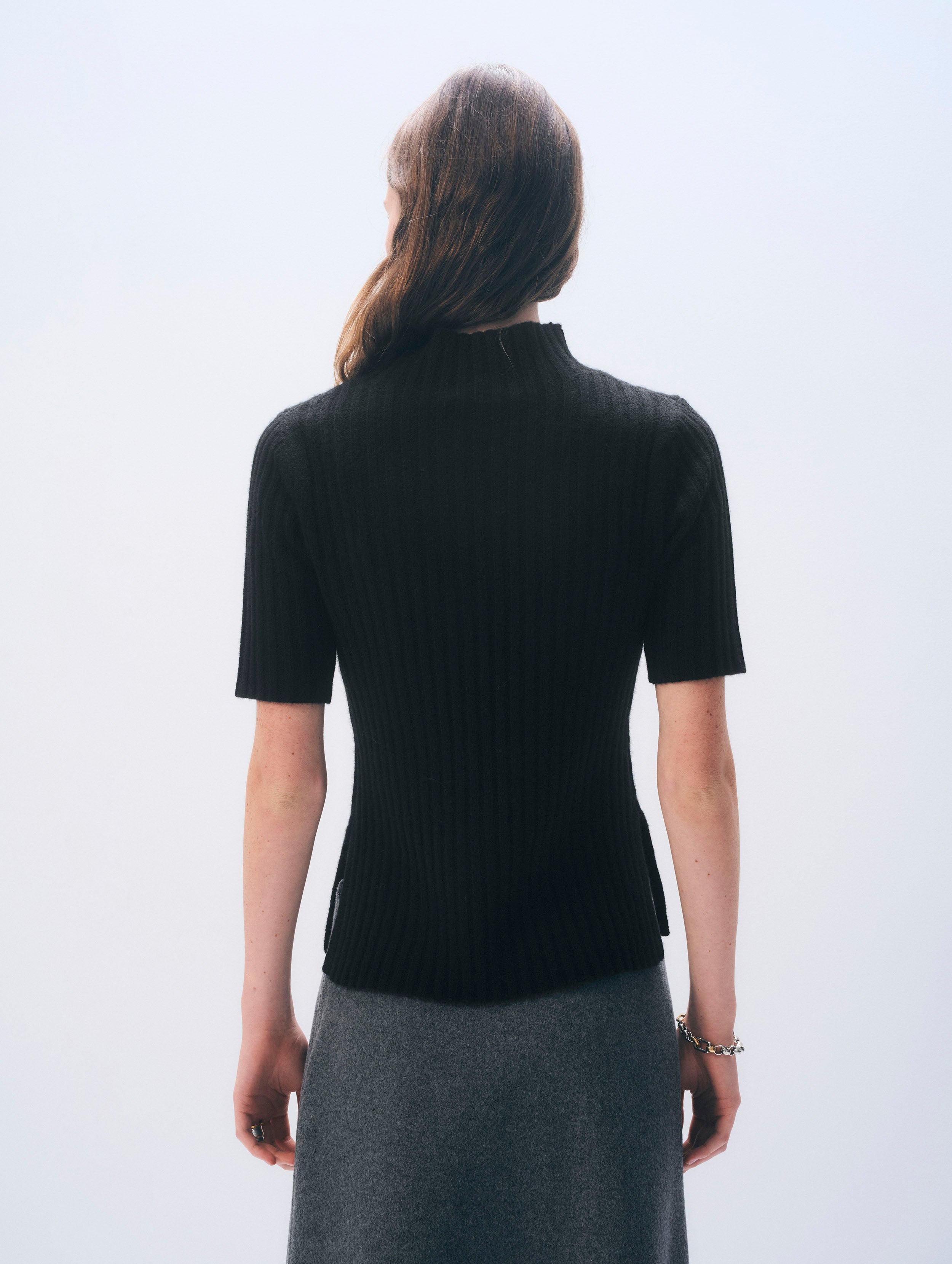 cashmere ribbed mockneck black 3