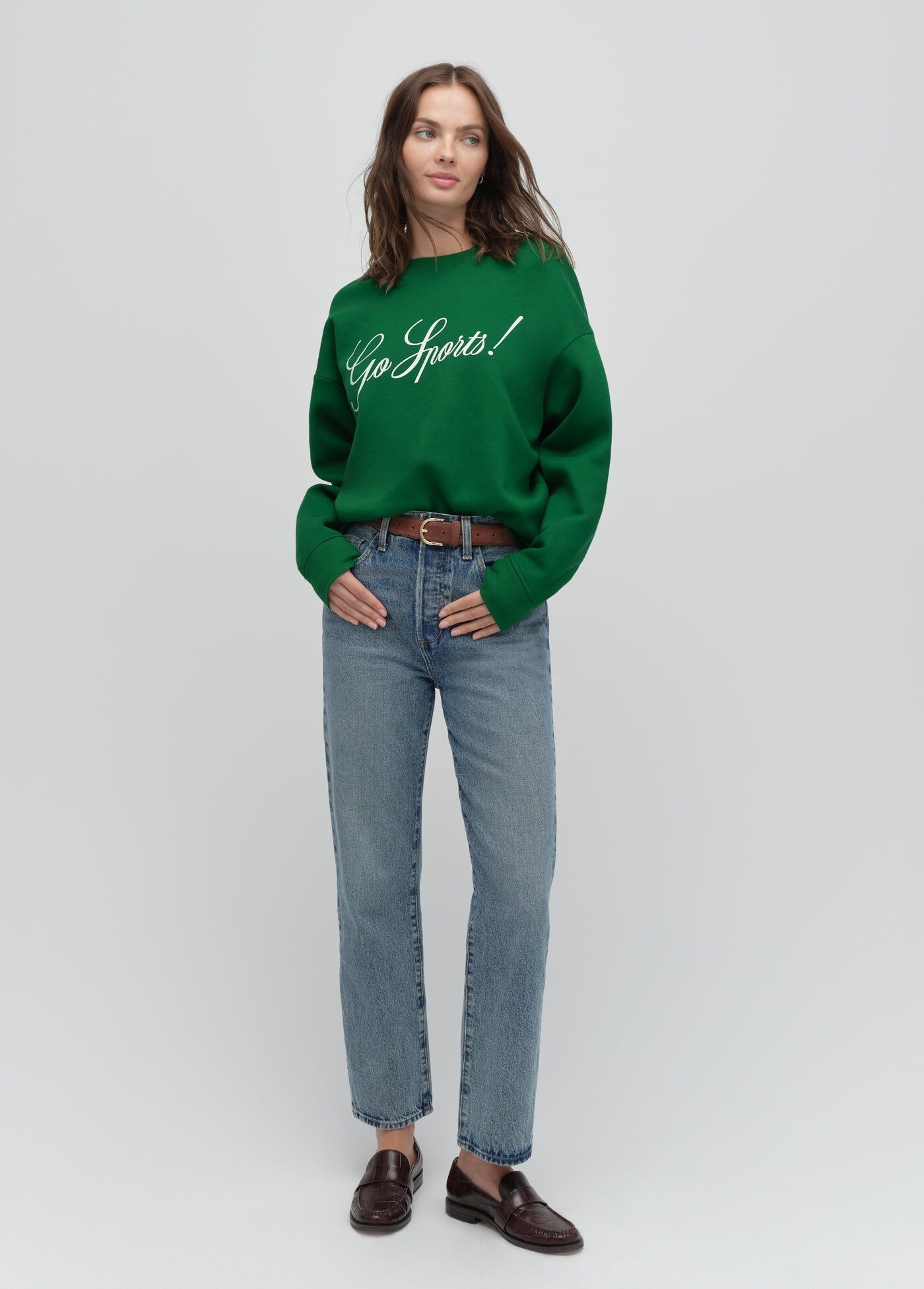 the go sports script sweatshirt 2