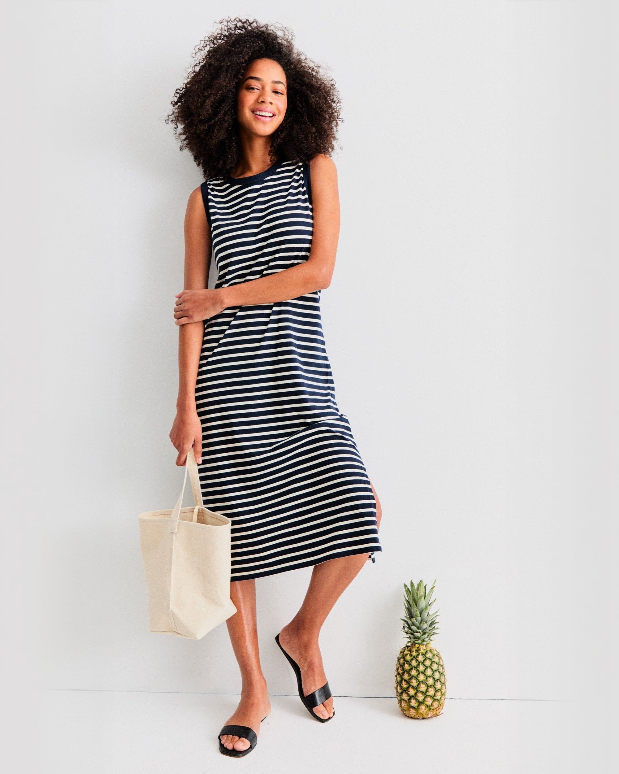 the tank dress navycream 2