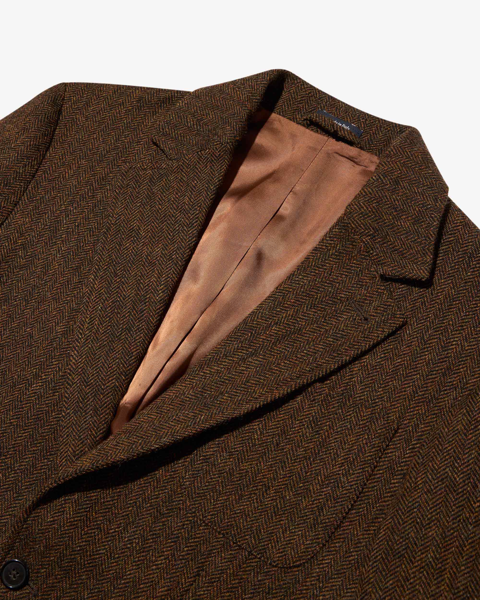 wool herringbone sack jacket 3