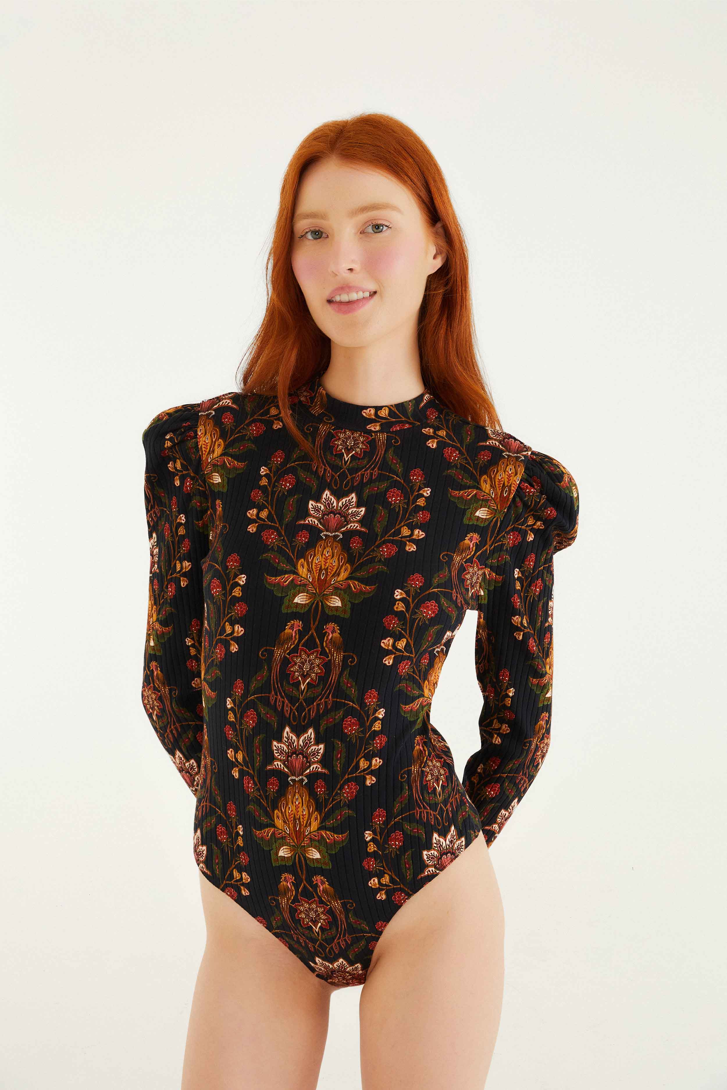 black berry garden organic cotton bodysuit 2