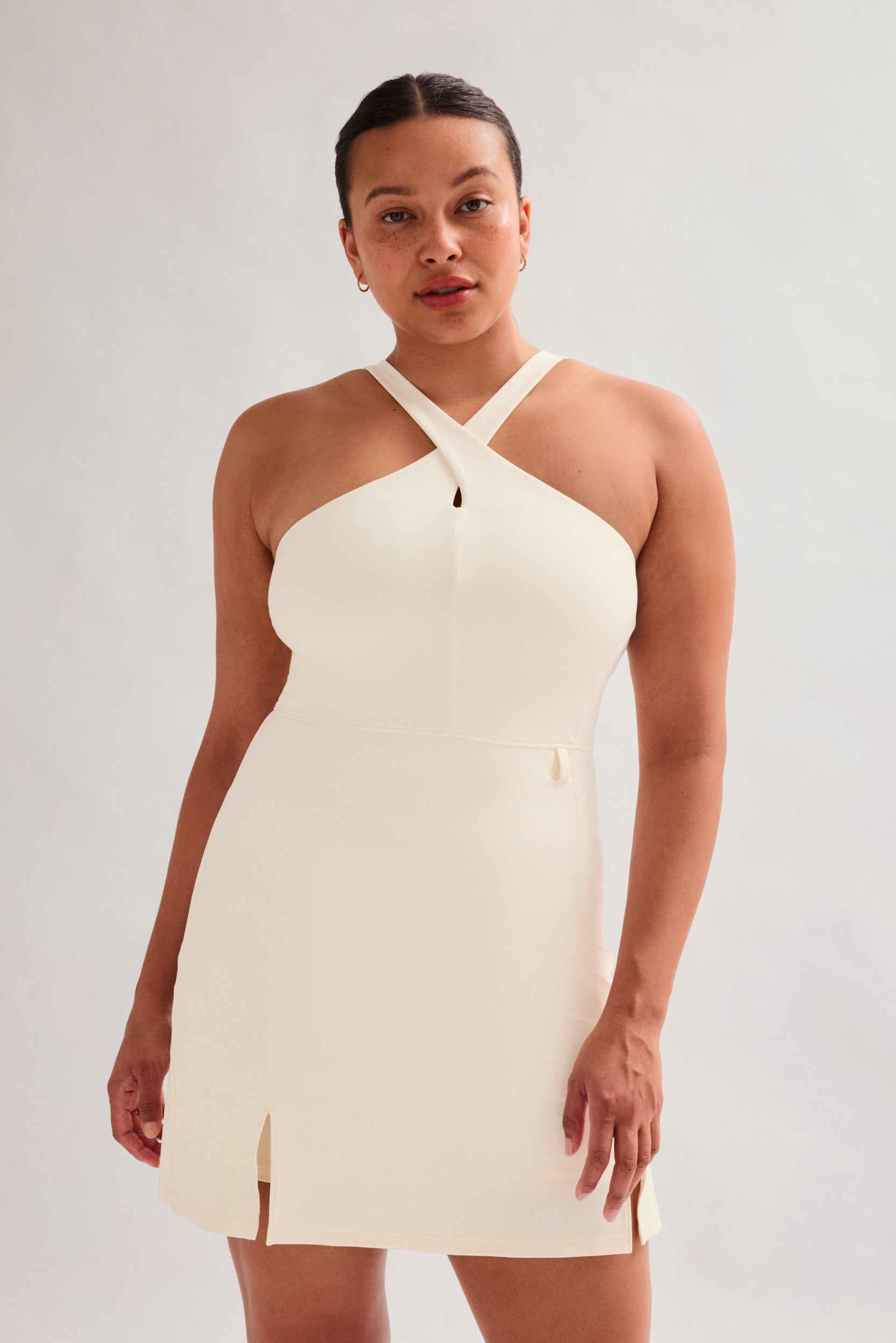daisy becca x neck dress 1