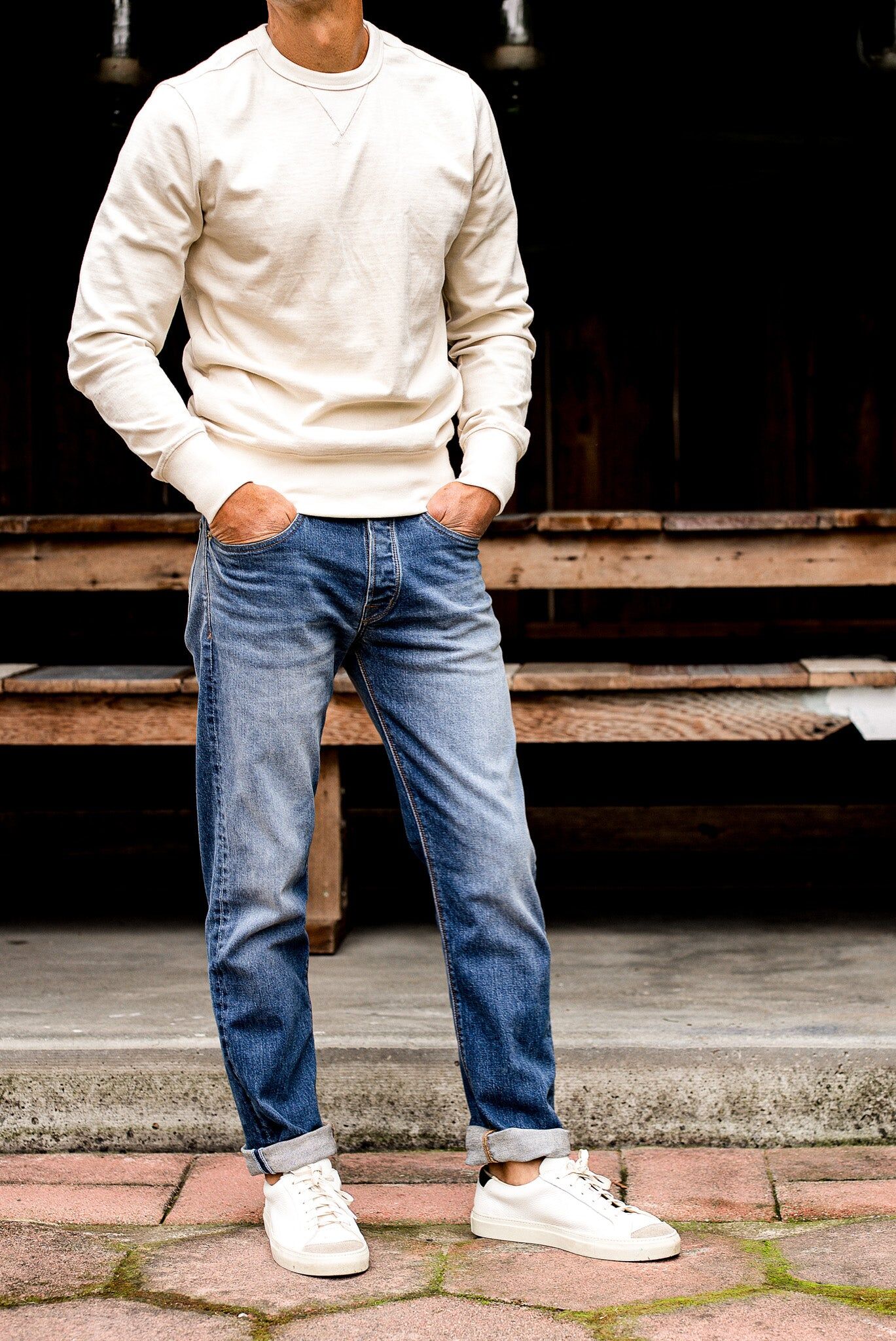 jack fit jeans river wash loose straight cut 1