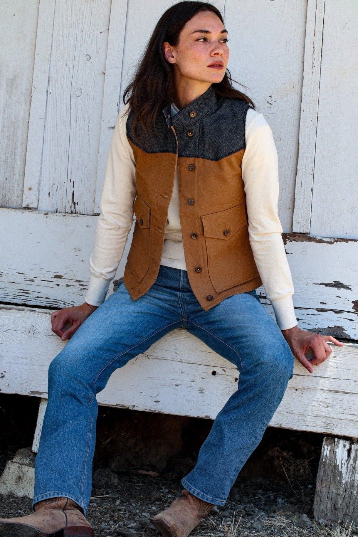 jamie vest 100 wool lined 1
