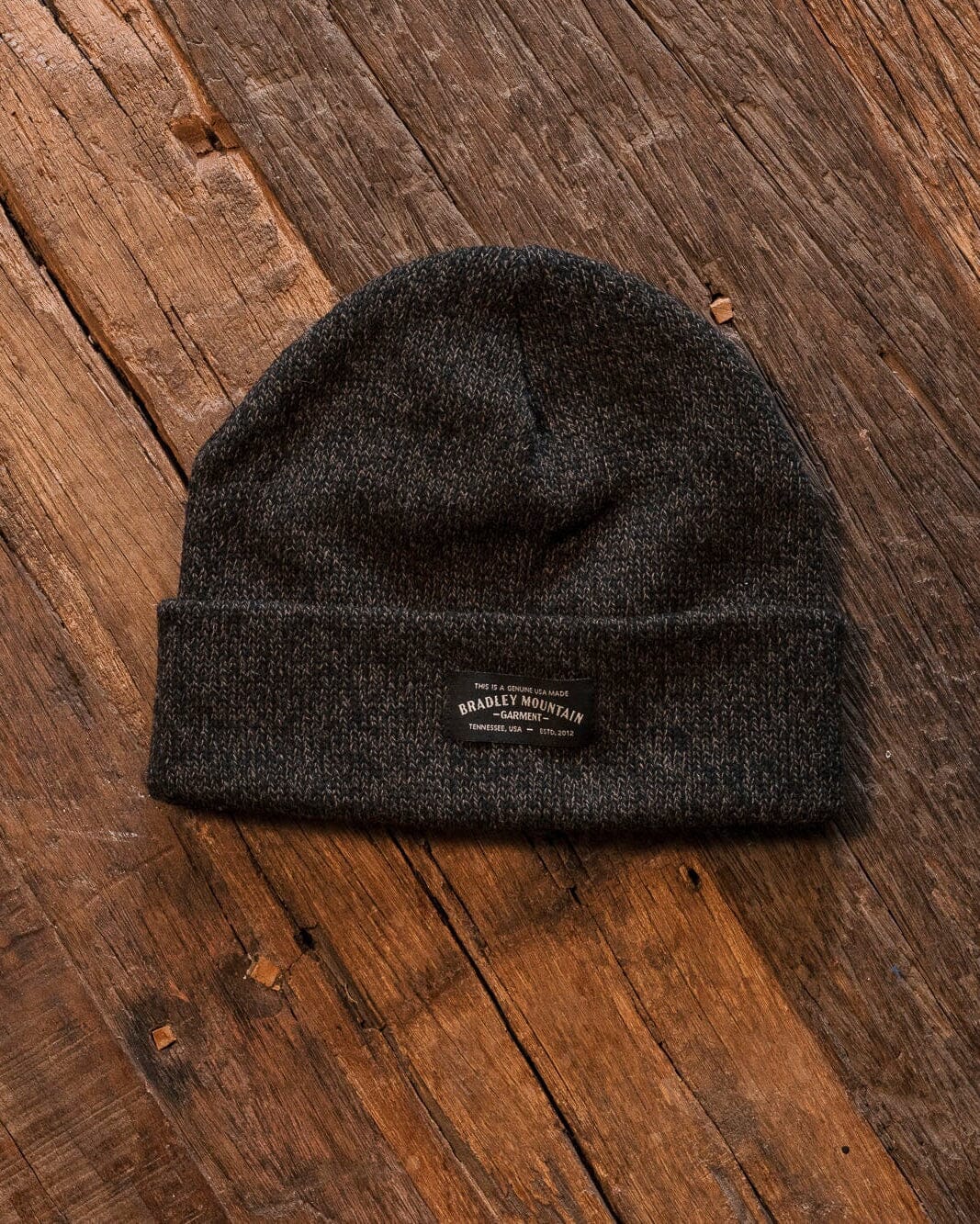 melange ragg wool beanie hunter 2