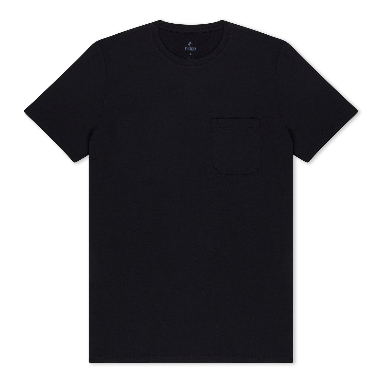 mens journey merino wool pocket tee 1