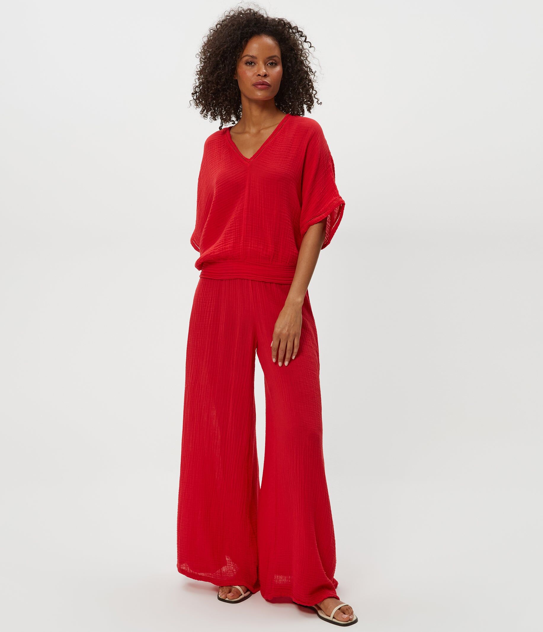 simba smocked waist pant 1