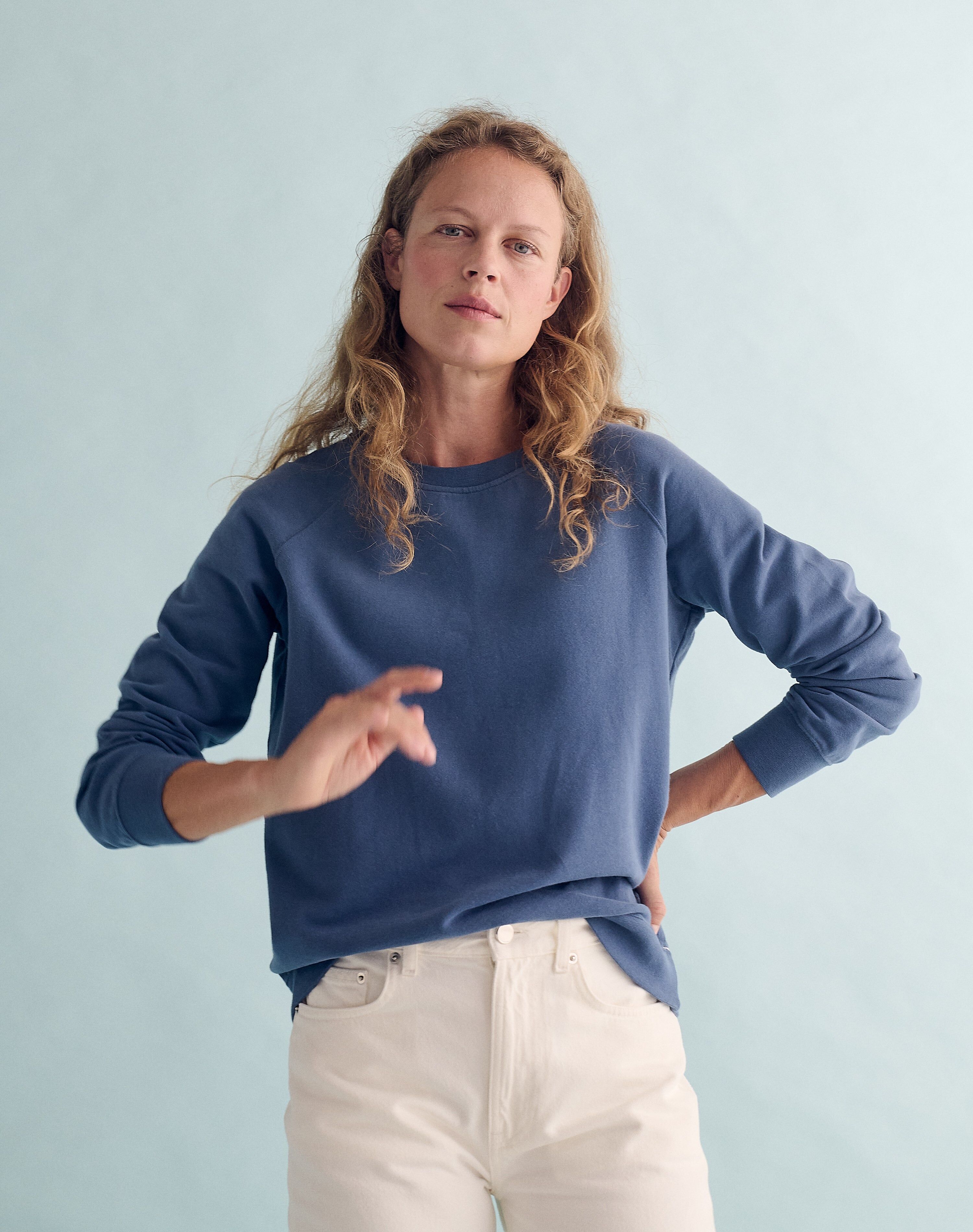 the lived in loopback vintage fit cool ocean 2