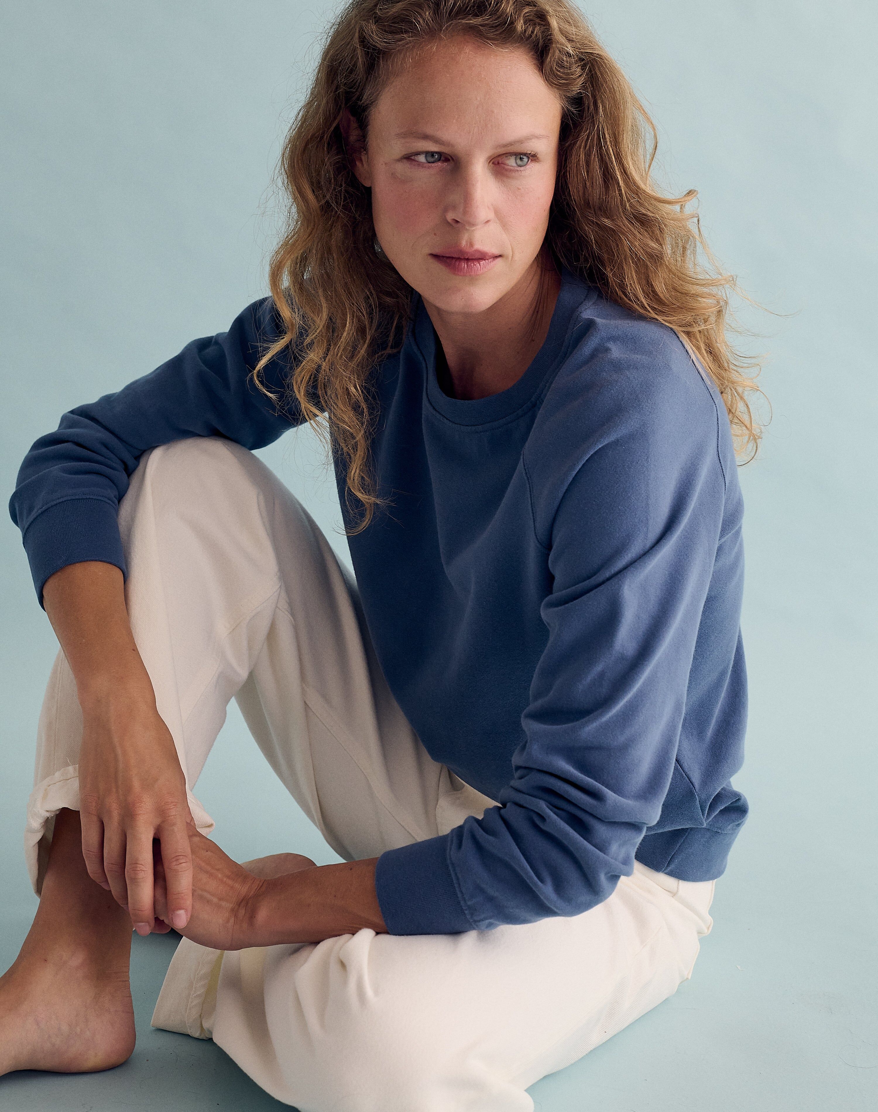 the lived in loopback vintage fit cool ocean 3