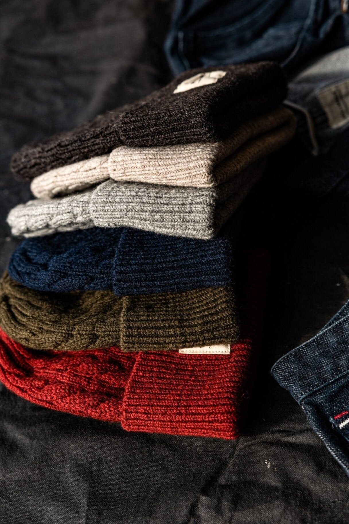 wool beanie 100 american made natural 2